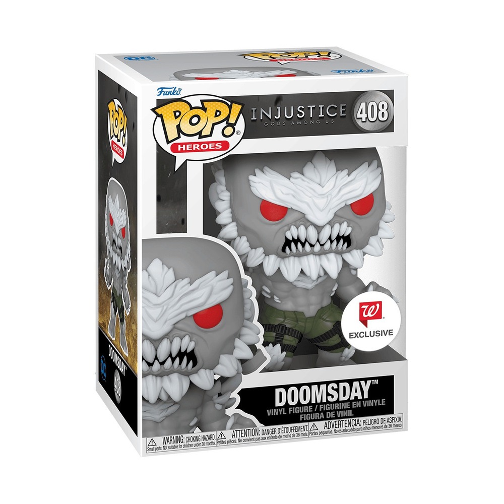 Funko Pop DC Comics Doomsday Walgreens Exclusive #408 Injustice Vinyl Figure